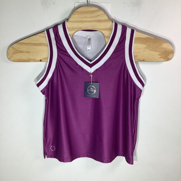The Bubble Womens Claire‎ Tank Top Purple Size Medium NWT - Picture 2 of 9